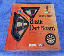 Dart Board 18" x 1 1/2 " Bristle Pro-One Tournament
