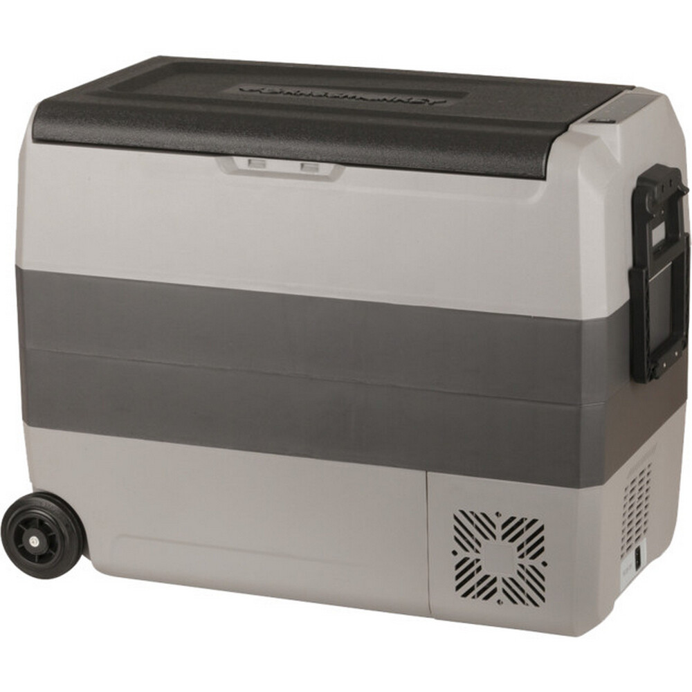 Brass Monkey 60L Dual Zone Fridge Freezer 12VDC and 240VAC power leads  included