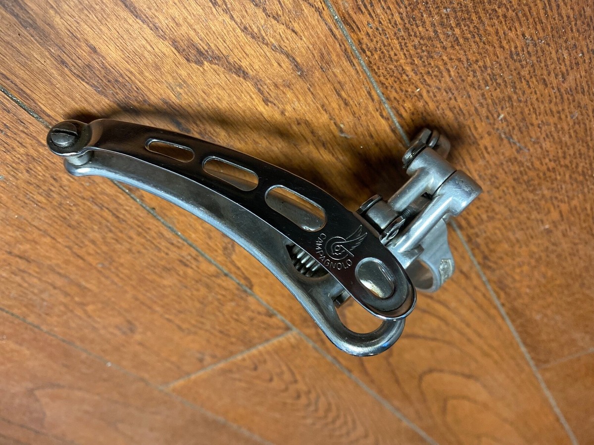 Dérailleur Avant Campagnolo Record #0104009 - Vintage Pour Vélo De Course - Occasion