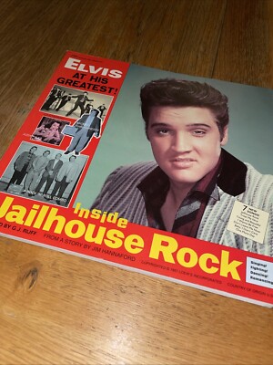Elvis Inside Jailhouse Rock Book