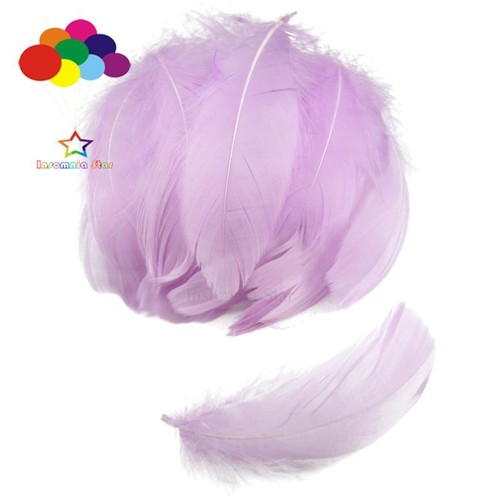 Diy 100 Pcs/Lot Colourful Goose feather 4-7cm 1-2 Inch Stage Props Dream Catcher - Picture 108 of 138