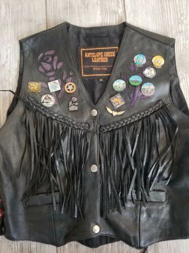 黑色摩托车背心