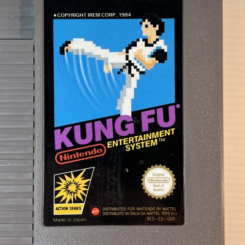 NES Kung Fu Game Nintendo Entertainment System PAL GBR Original - Picture 2 of 11