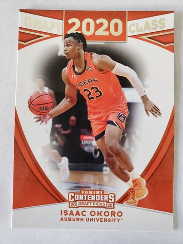 2020 Panini Contenders Draft Class Isaac Okoro Cleveland Cavaliers