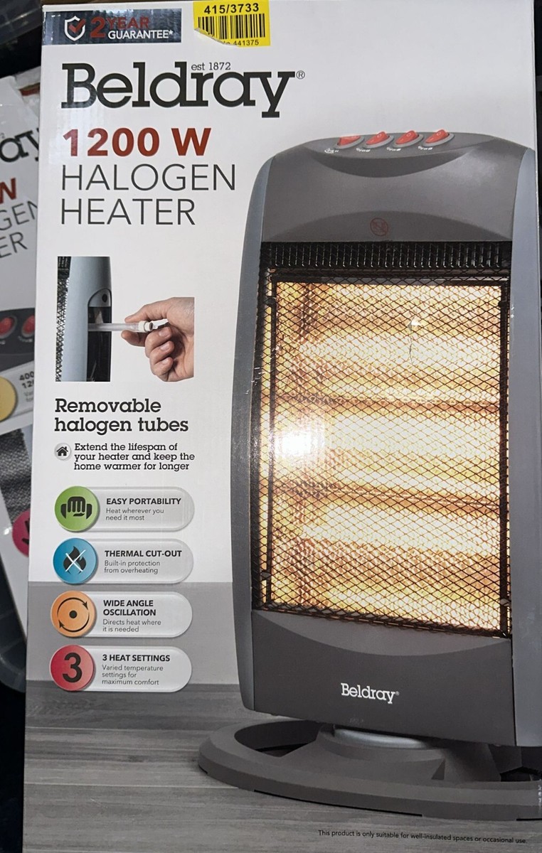 Beldray Electric Heater B&m Halogen Heater Beldray Fan Heater