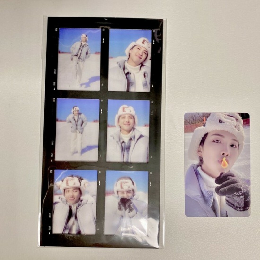 BTS 2021 Winter Package Official RM Namjoon Photo Card + Film only