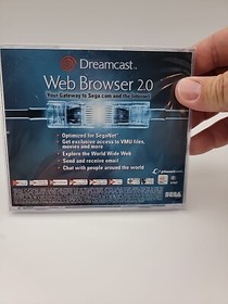 Web Browser 2.0 with SegaNet Disc (Sega Dreamcast, 2000) Brand New Sealed