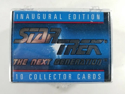 STAR TREK NEXT GEN. INAUGURAL EDITION TRADING CARDS 1992 Base Set & Bonus Cards