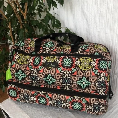 Valigia da viaggio VERA BRADLEY Sierra Lighten Up con ruote nuova con etichette - Foto 3 di 16
