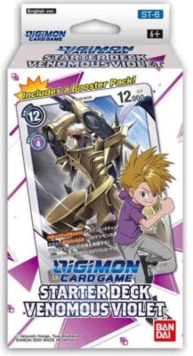 1x  Venomous Violet: ST-6: Starter Deck New Sealed Product - Digimon Card Game