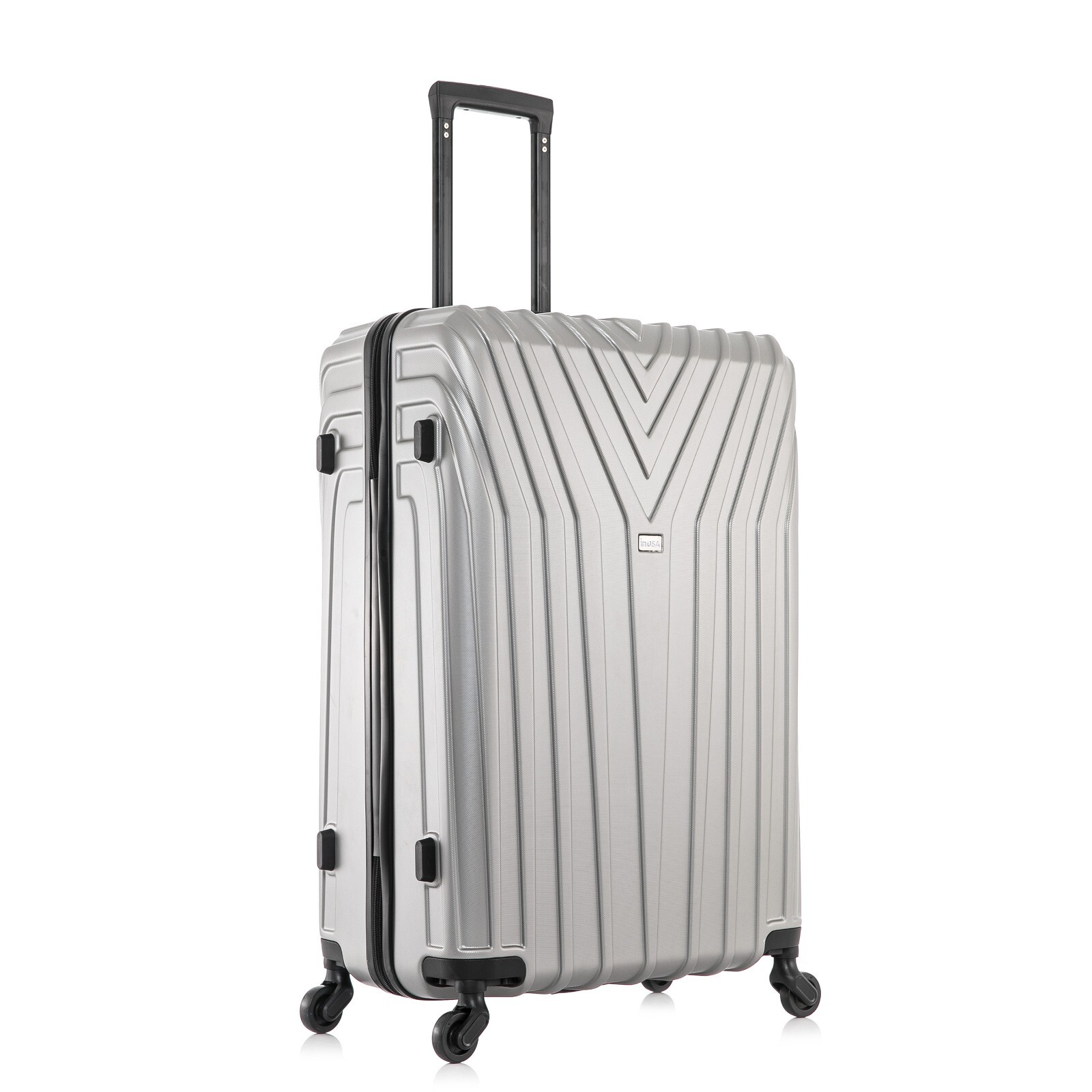 InUSA Vasty 24" Hard Shell Checked Luggage Spinner Wheels Travel Suitcase