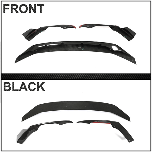 Alerón de parachoques delantero de carbono DRY para Audi RS6 RS7 C8 Avant 19-23 - Imagen 12 de 13