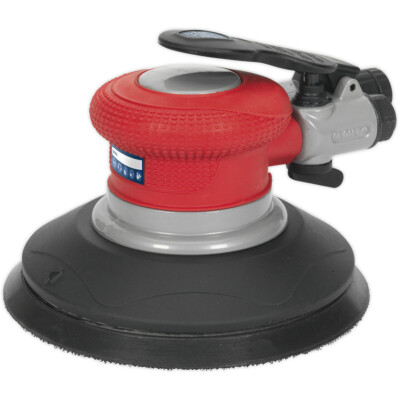 150 mm AIR Exzenter-Handschleifer - 1/4'' BSP - regelbares Klett-Pad