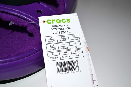 Crocs 'McDonald's Grimace' Cozzzy Sandal - Bild 10 von 10