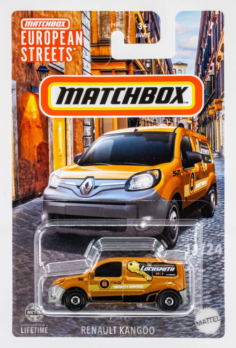 2024 Matchbox European Streets #11 Renault Kangoo BROWN METALLIC
