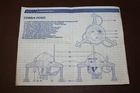 GI Joe 1987 Vtg Vehicle Blueprint Instruction Sheet for Cobra Pogo Pod Toy