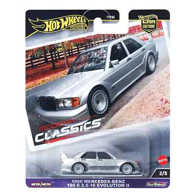 Hot Wheels Premium MERCEDES-BENZ 190E 2.5-16 EVOLUTION II CAR CULTURE