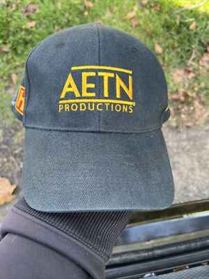 AETN PRODUCTION Network Television Embroidered Black Baseball Golf Hat Cap