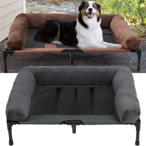 dog cot with bolster