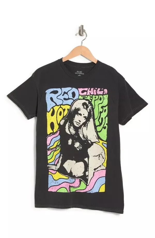 Reprint Red Hot Chili Peppers 1989 Tour Black Unisex Tshirt Reprint Red Hot Chili Peppers 1989 Tour Black Unisex Tshirt