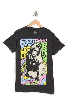 Reprint Red Hot Chili Peppers 1989 Tour Black Unisex Tshirt