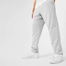 Slazenger Open Hem Jersey Tracksuit Bottoms Jogging Lounge Pants XS - 4XL BNWT