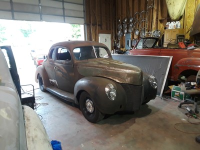 1940 Ford Other Deluxe 40' ford coupe Gas Rat 350/350 9