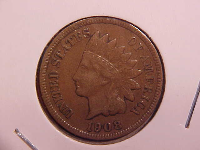 1908 S INDIAN HEAD CENT - XF - SEE PICS! - (N9887) | eBay