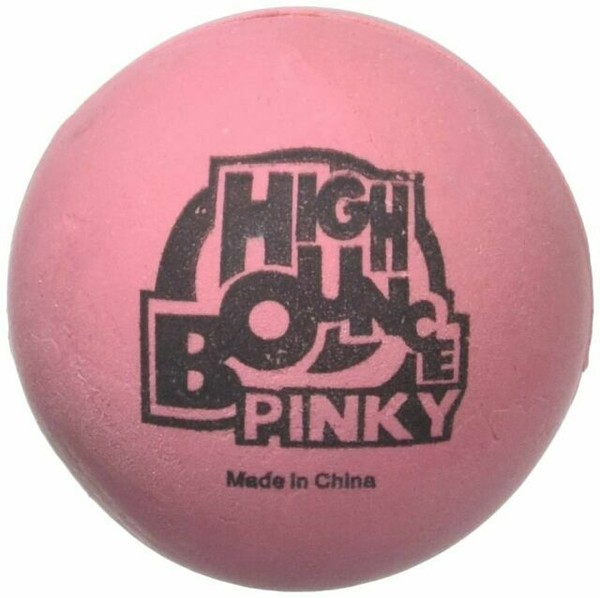 12 Solid Rubber Pinky Balls Classic Hi Bounce Wall Yoga Massage Pilates