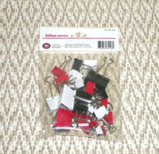 Binder Clips 30 Assorted Sizes Office Desk School Supplies NIP