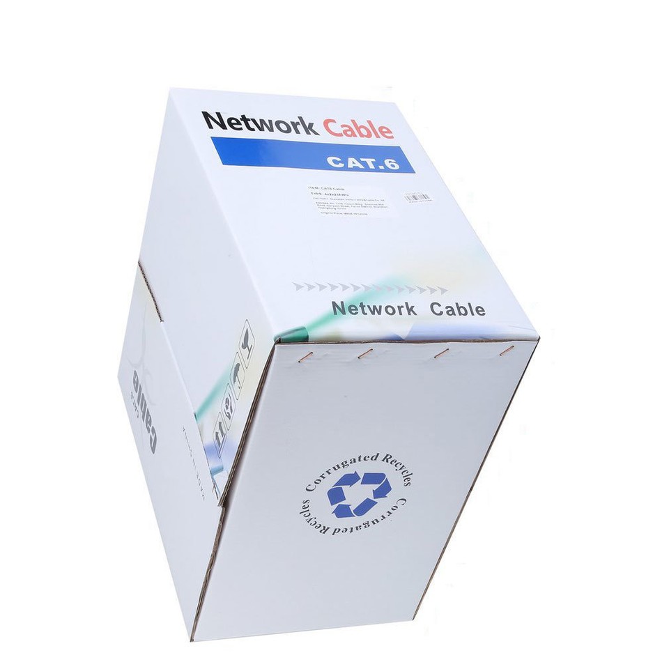 Cat Quest Cavo Di Rete CAT5E O CAT6 305m - Extra Spesso, Per - Foto 3