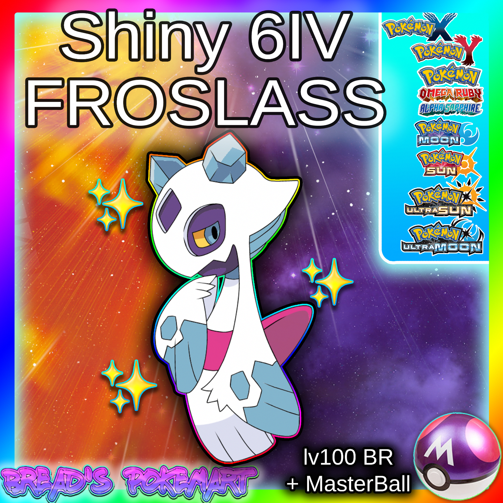 8) 57 Pokémons Lendários Shiny 6 Iv's - Xy Oras Sun Moon 3ds - R$ 21,50 em  Mercado Livre