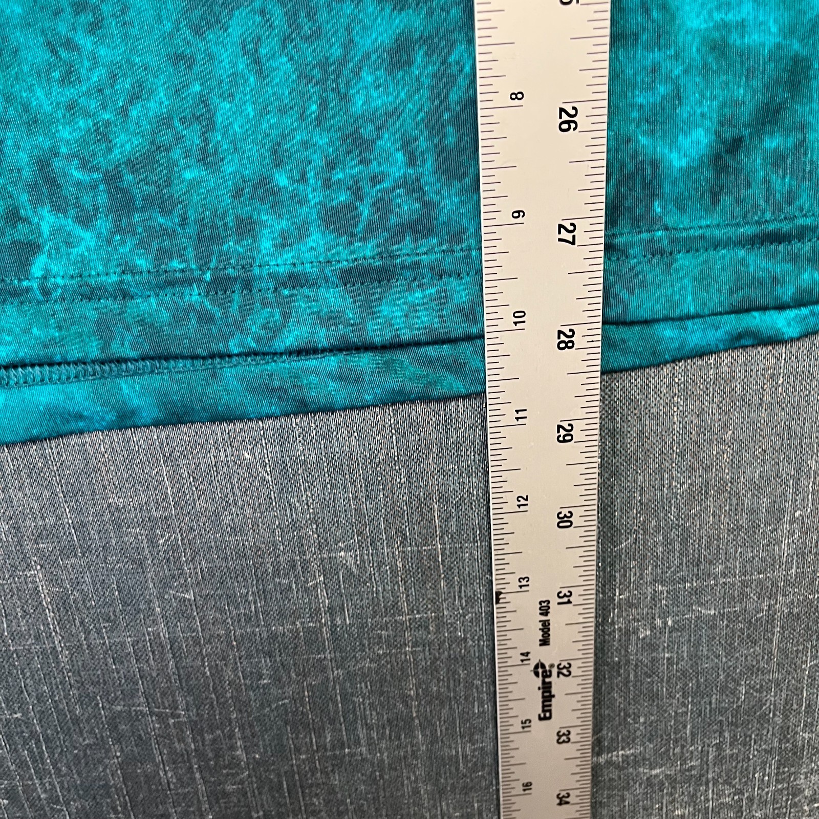 Under Armour Rush Men's T-Shirt Size L Teal Marble Graphic Short Sleeve Workout thumbnail 7