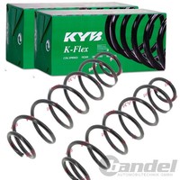 2X KYB K-FLEX Fahrwerksfedern Hinten Passend FÜR VW Lupo Links+Rechts