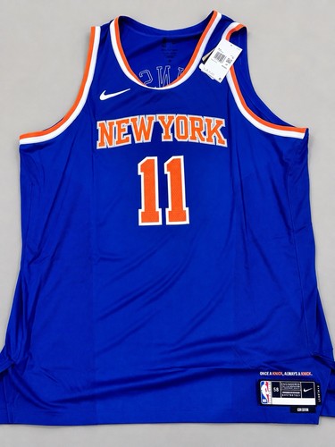 Nike Jalen Brunson New York Knicks Authentic Icon Edition Jersey - Size 58 - 3xl