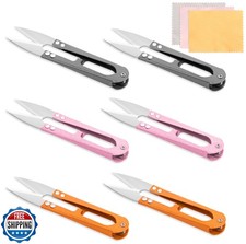 6 Pcs 4.1 Inch Sewing Scissors Thread Snips, High-Carbon Steel Ya