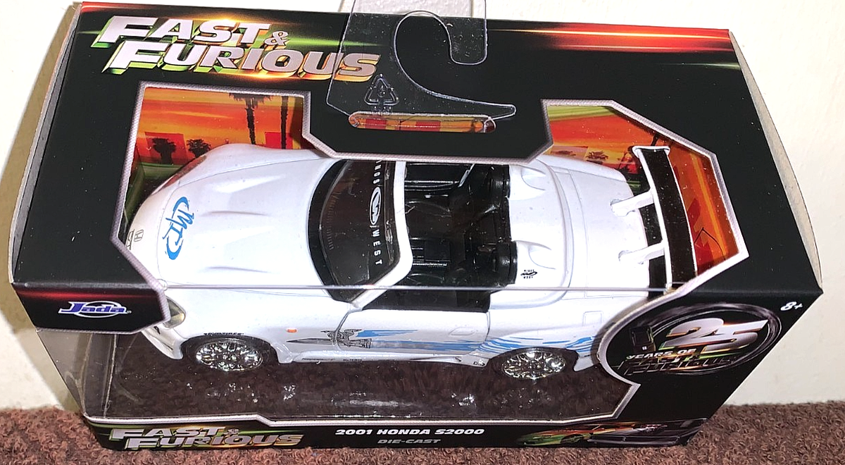 シベリア シヴェリアsivelia toy JADA 2026 1/32 DIE-CAST 25 YEARS OF FAST & FURIOUS WHITE 2001