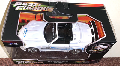 JADA 2026 1/32 DIE-CAST 25 YEARS OF FAST & FURIOUS WHITE 2001