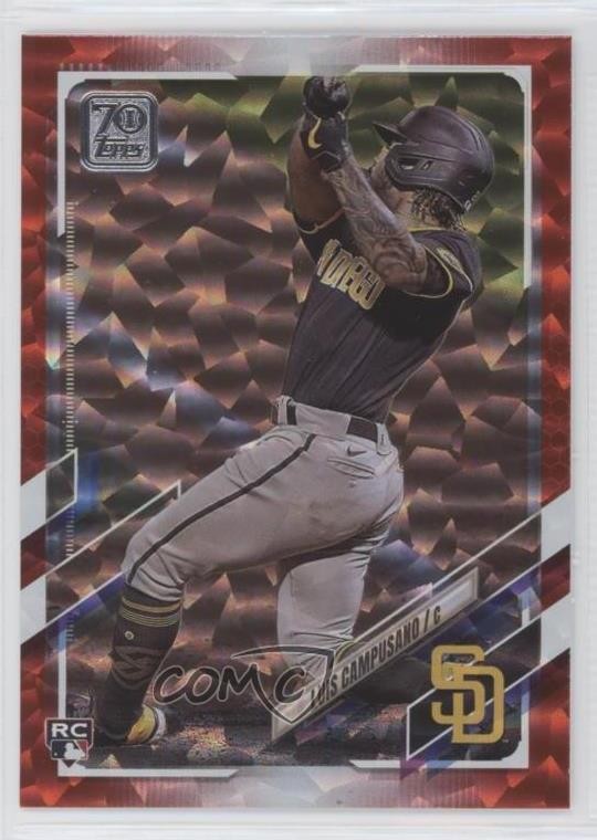 2021 Topps Red 197/199 Luis Campusano #381 m5w