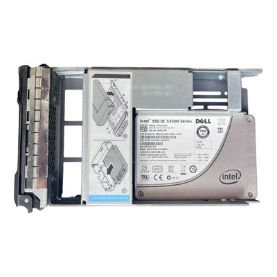 Dell 160GB SSD SATA 3.5'' SSDSC2BB160G4T 0VH27H inc 0X968D HotSwap Caddy Tray