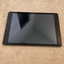 Digitizer replaced Apple iPad 6th Gen 128GB Silver Wi-Fi 9.7in Tablet