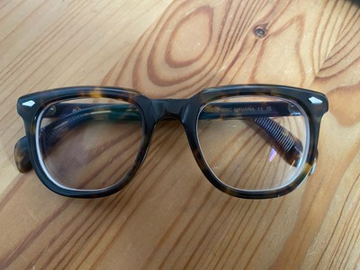 MOSCOT ORIGINALS NYC YONTIF Classic Havana Size 49 Square Eyeglasses