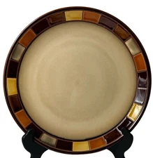 Gibson Elite Casa Estebana Dinner Plates 11.25” Stoneware Lot Set Of 4 EUC