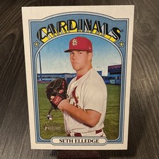 2021 Topps Heritage 549 Seth Elledge   (RC) St. Louis Cardinals  Rookie