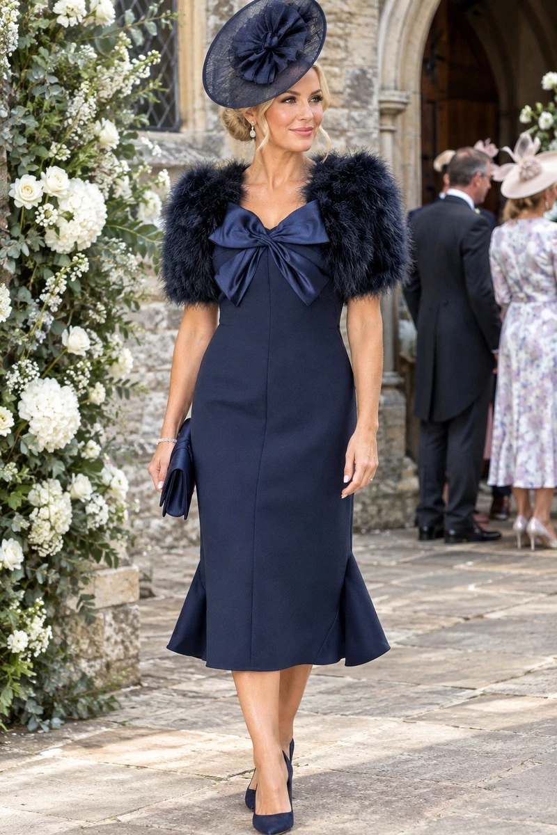 jacques vert blue dress Mother of the Bride Clothing for sale GRIN-PROMO