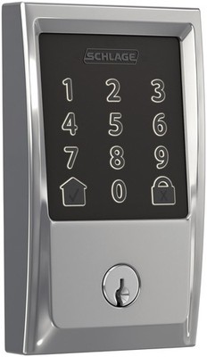 Schlage BE489WB-CEN Encode WiFi Enabled Electronic Keypad - Chrome