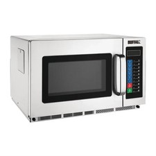 Buffalo Programmable Stainless Commercial Microwave Oven 34ltr 1800W  FB864