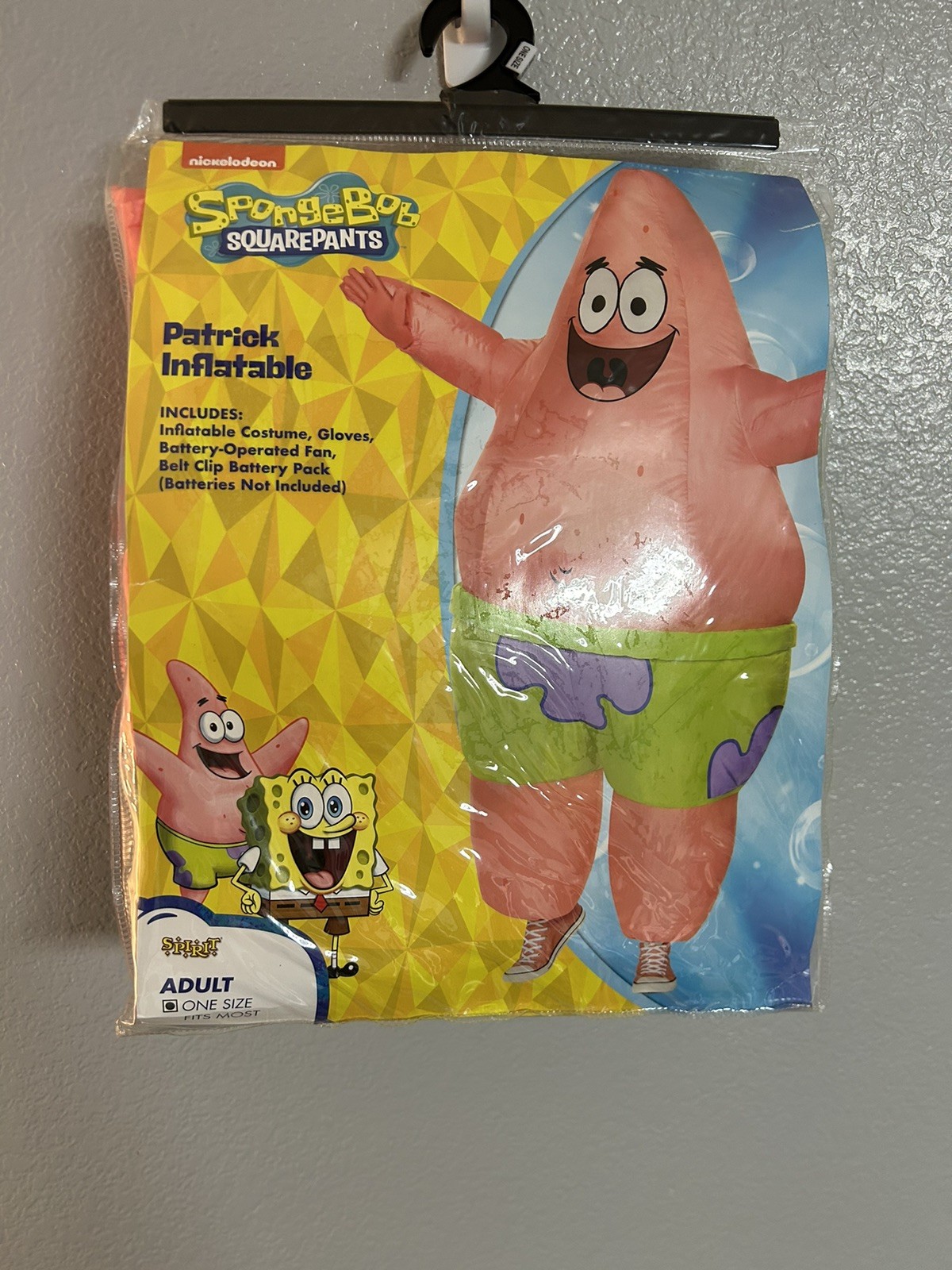 Spongebob Squarepants Patrick Inflatable Adult Ha… - image 1