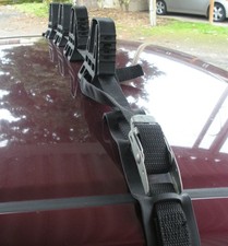 Ski Roof Rack 4 Sets Of Skis Easy Install Vintage