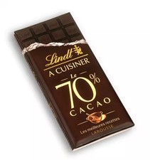 Lindt à cuisiner 70 % cacao - Les meilleures recettes,